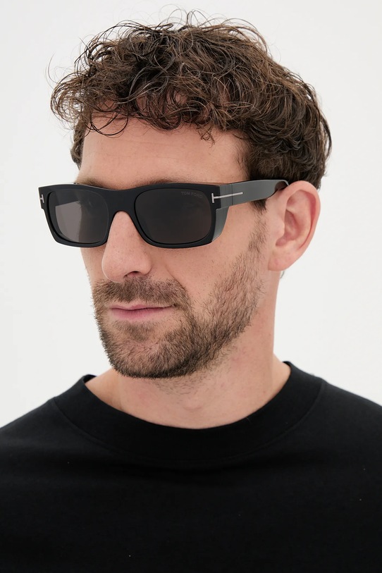 Sunčane naočale Tom Ford Juan jednobojno crna FT1181.N.5601A