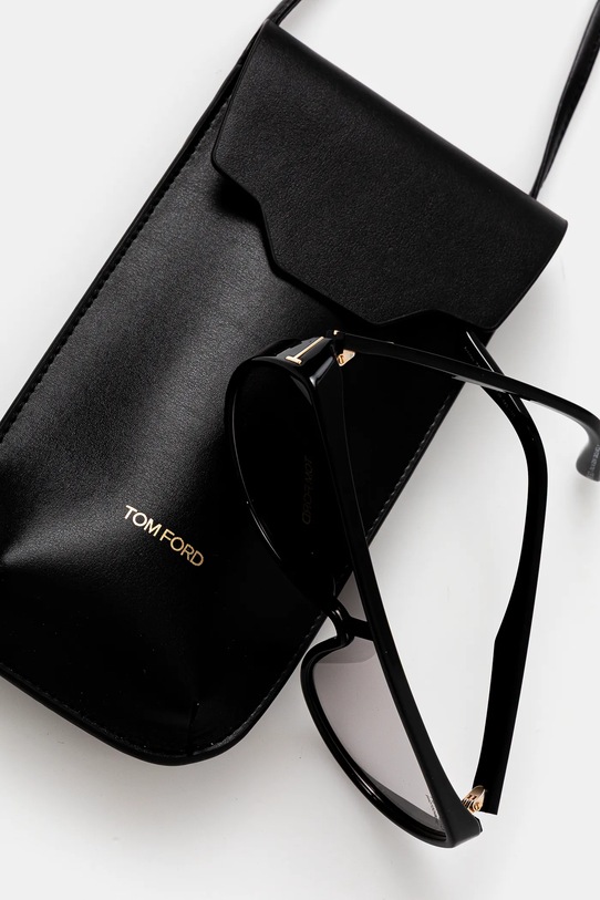 Akcesoria Tom Ford okulary przeciwsłoneczne Achilles FT1182.0001A czarny