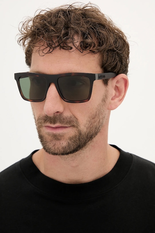 Guess okulary jednolita brązowy GU00166.5552N