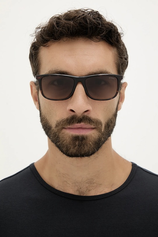 Γυαλιά ηλίου Guess GU00169.5852F καφέ