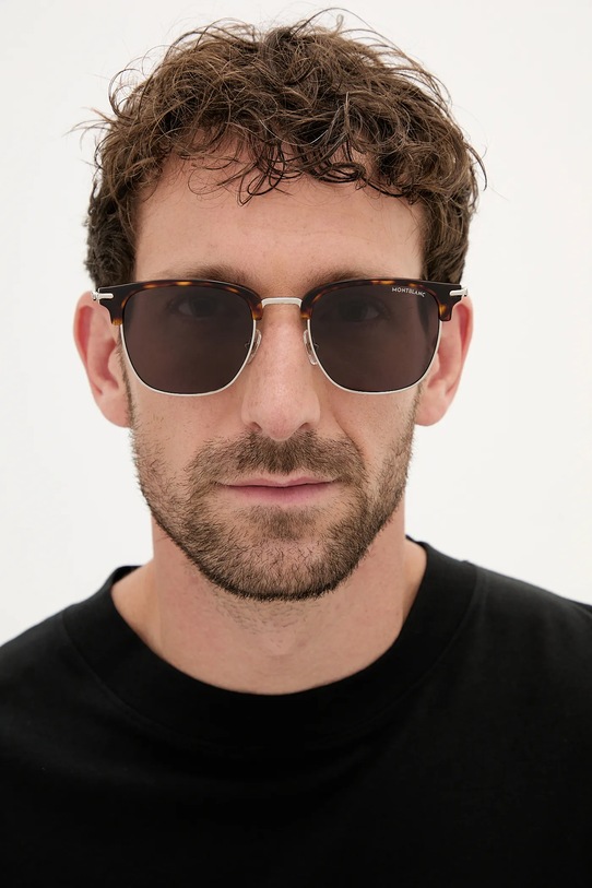 Montblanc ochelari de soare MB0242S maro