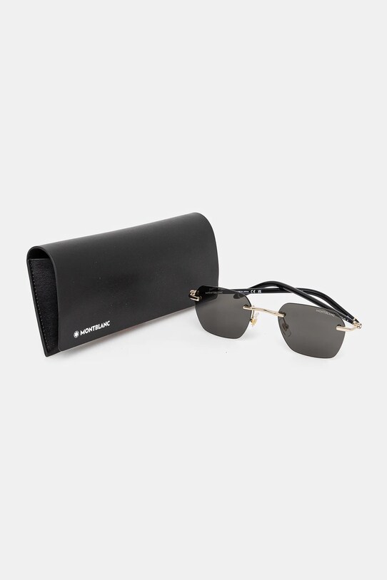 Montblanc ochelari de soare aur MB0270S