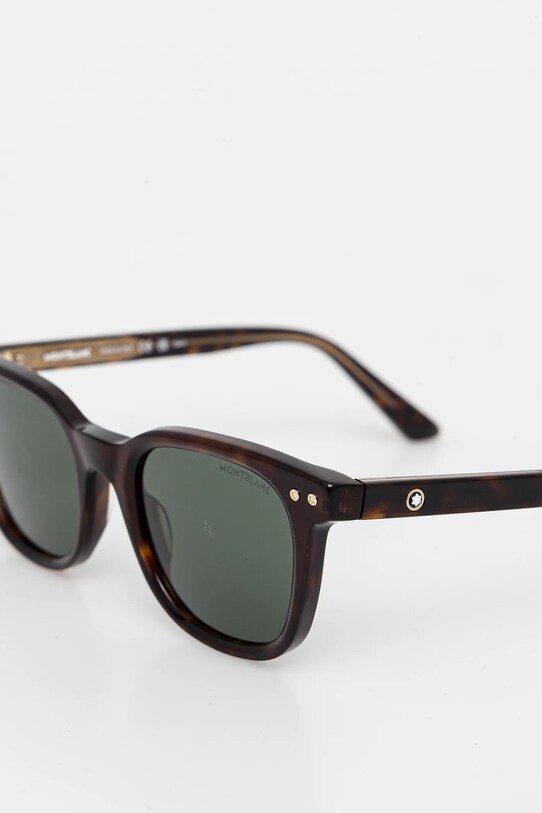 Akcesoria Montblanc okulary przeciwsłoneczne MB0320S bordowy