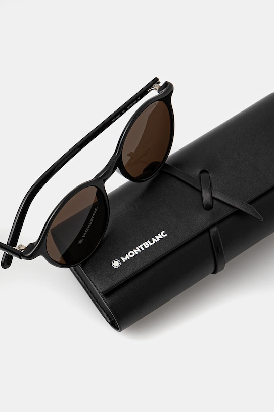 Doplnky Slnečné okuliare Montblanc MB0324S čierna