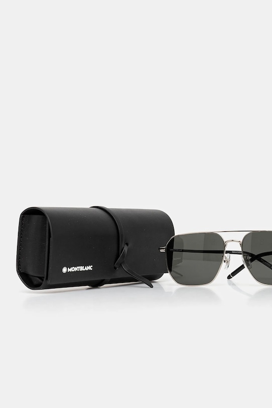 Montblanc okulary srebrny MB0367SA