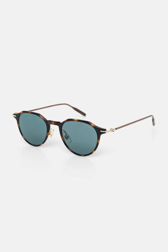 Montblanc okulary przeciwsłoneczne jednolita bordowy MB0355S