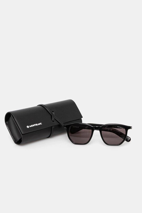 Montblanc okulary przeciwsłoneczne czarny MB0352S