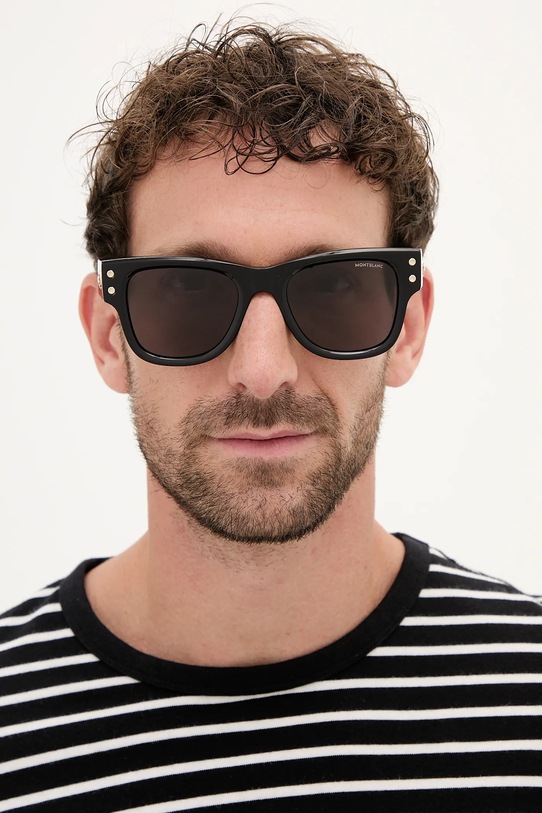 Солнцезащитные очки Montblanc MB0381S чёрный