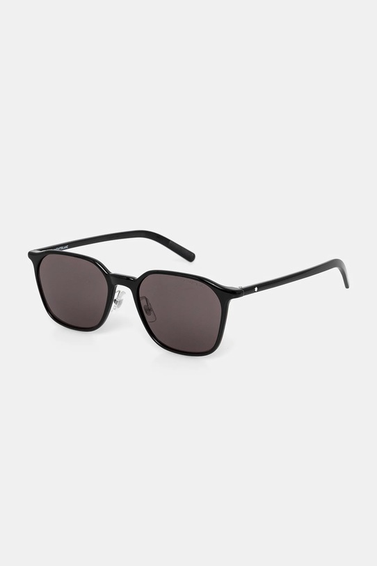 Montblanc ochelari de soare uniforme negru MB0420SK