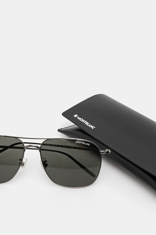 Montblanc ochelari de soare burgundia MB0417SA