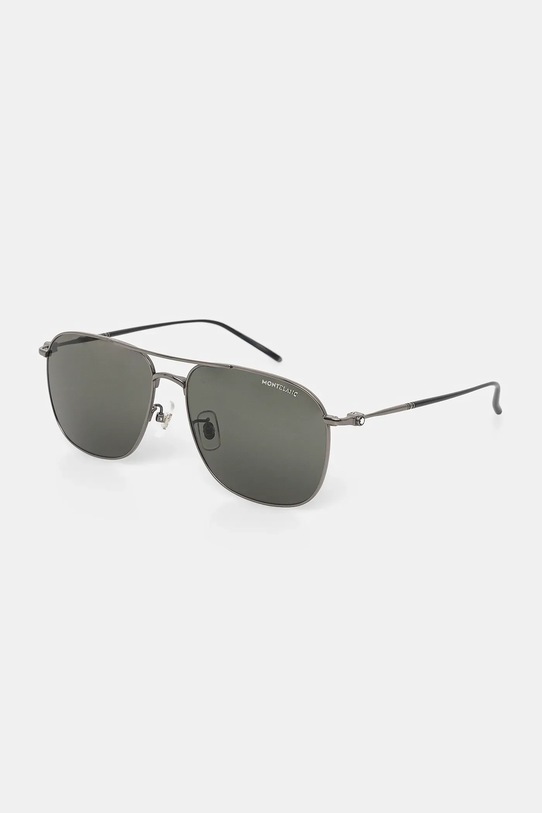 Γυαλιά ηλίου Montblanc MB0417SA ασημί AA00