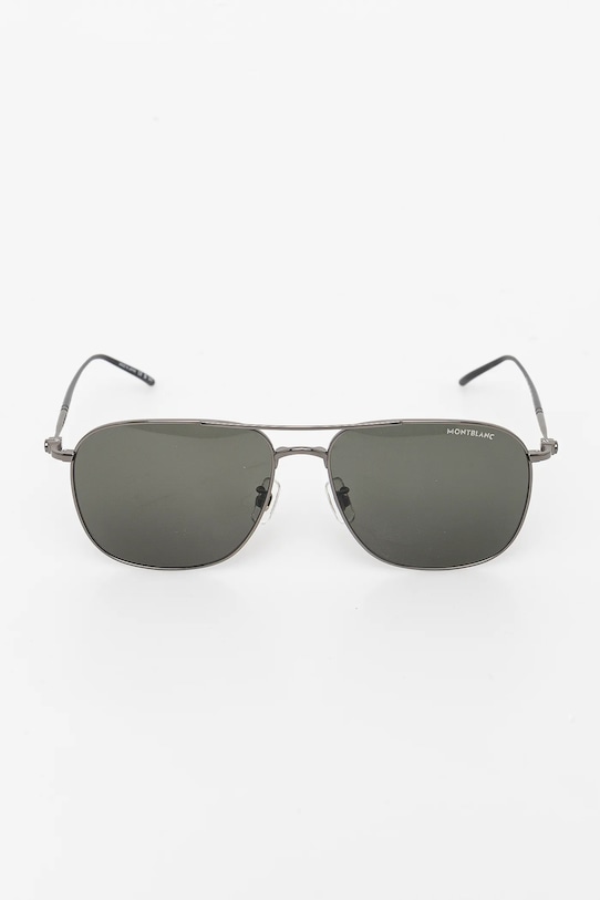 Akcesoria Montblanc okulary przeciwsłoneczne MB0417SA srebrny