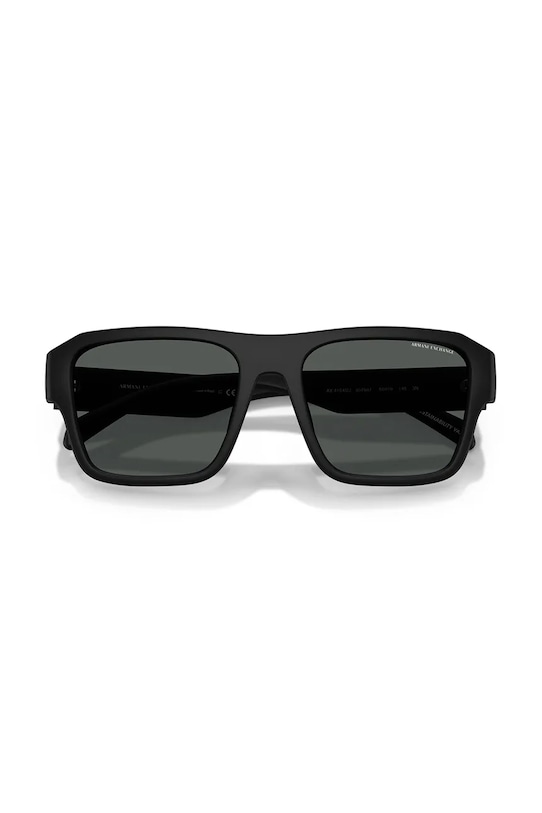 Armani Exchange okulary przeciwsłoneczne 0AX4154SU czarny