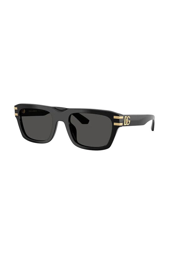 Dolce & Gabbana ochelari de soare dreptunghiular negru 0DG4496