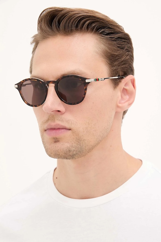 Gucci ochelari de soare uniforme maro GG1890S