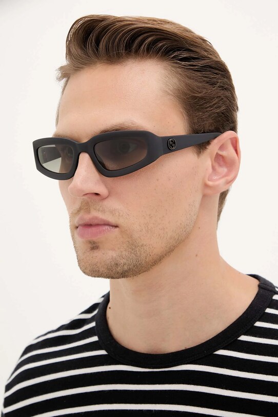 Gucci okulary przeciwsłoneczne jednolita szary GG1787S