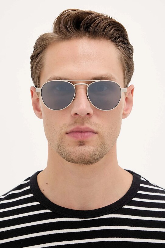 Saint Laurent napszemüveg SL.708 ezüst