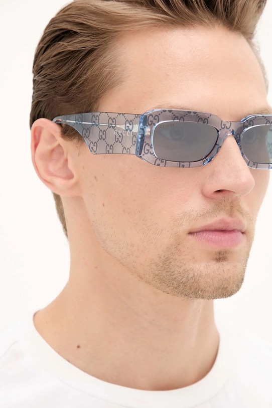 Gucci ochelari de soare GG1426S. albastru