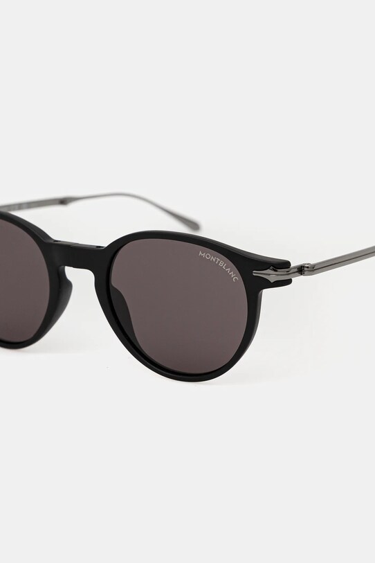 Montblanc okulary przeciwsłoneczne czarny MB0407S