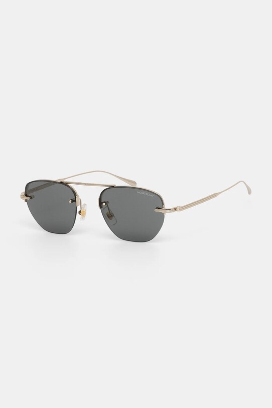 Montblanc okulary przeciwsłoneczne MB0404S złoty AA00