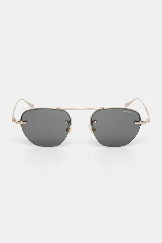 Akcesoria Montblanc okulary przeciwsłoneczne MB0404S złoty