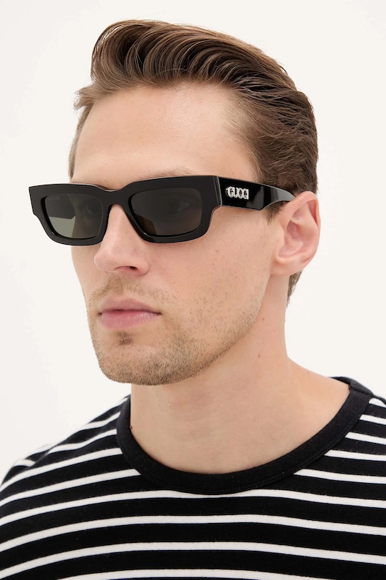 Gucci okulary przeciwsłoneczne jednolita czarny GG1838S