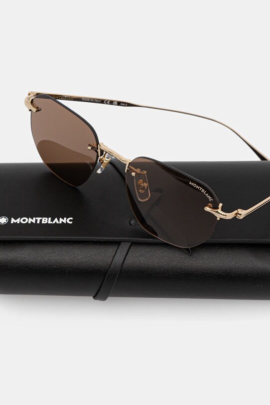 Солнцезащитные очки Montblanc MB0405S золотой