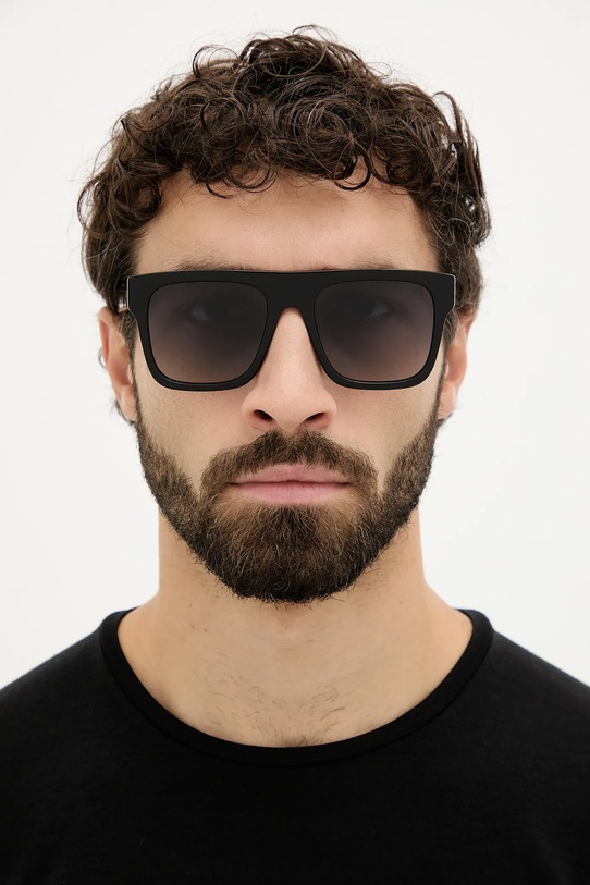Moschino okulary przeciwsłoneczne MOS201/S czarny AA00