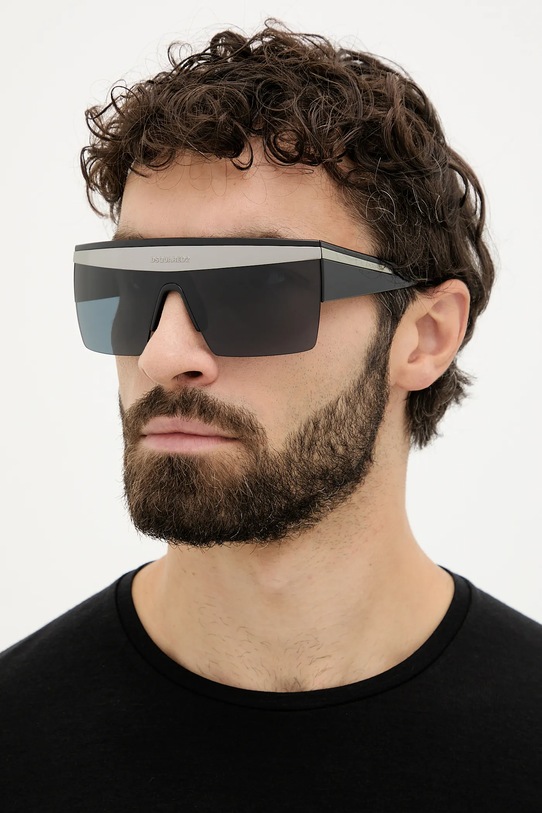 DSQUARED2 okulary przeciwsłoneczne prostokątne czarny D2.0188/S