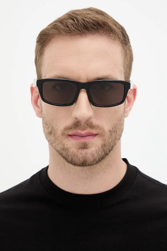 Balenciaga okulary przeciwsłoneczne BB0424SK czarny