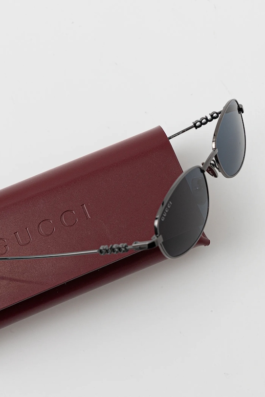 Gucci okulary przeciwsłoneczne szary GG1940S