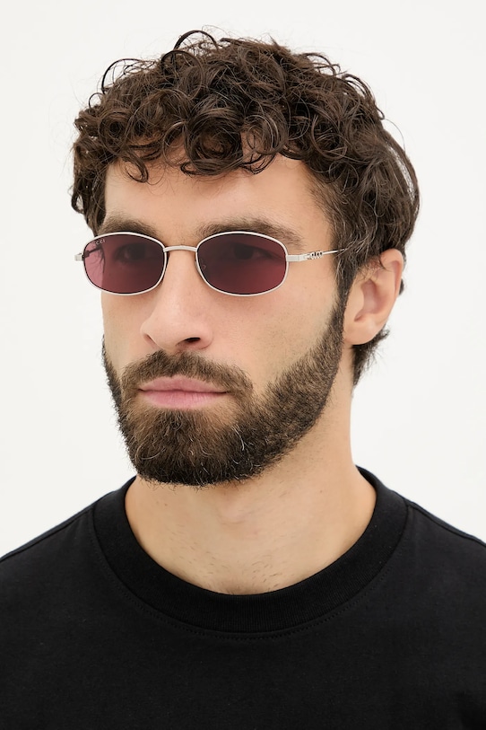 Gucci ochelari de soare uniforme argintiu GG1940S