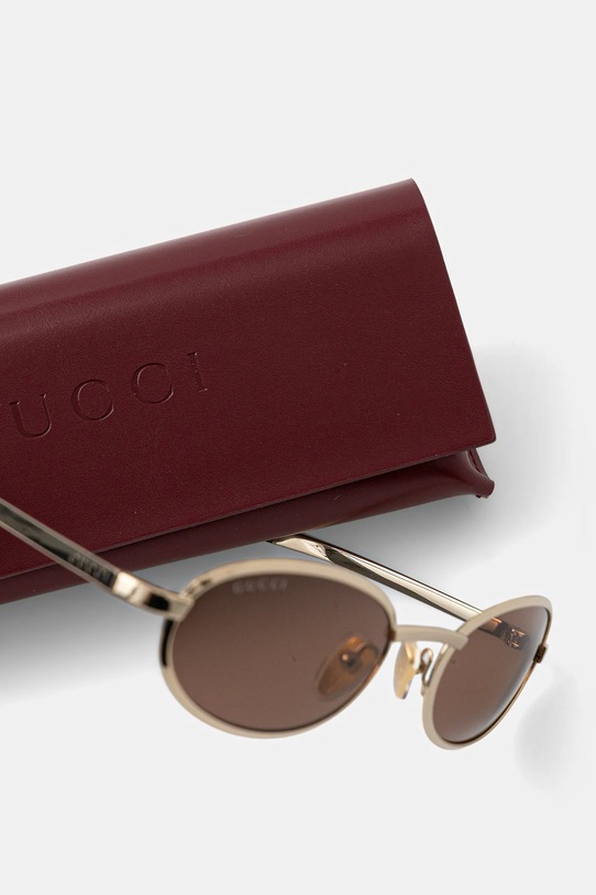 Gucci okulary przeciwsłoneczne złoty GG1942S