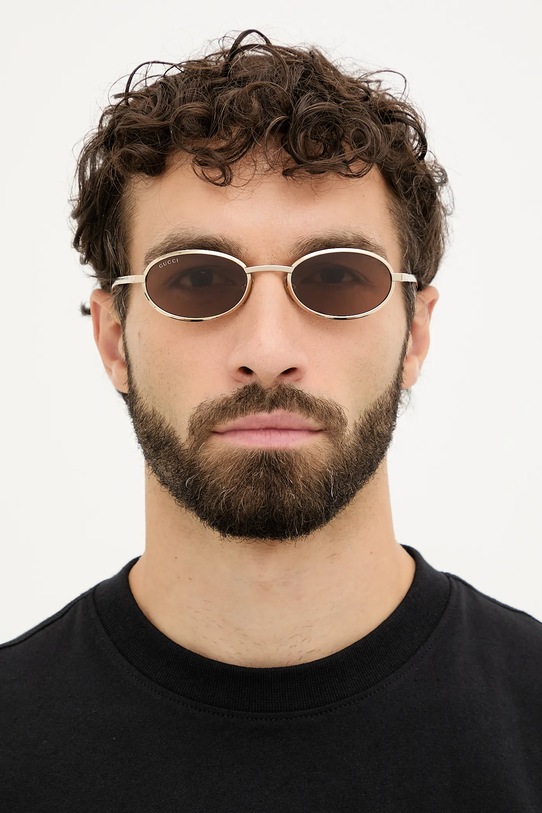 Gucci okulary przeciwsłoneczne GG1942S złoty