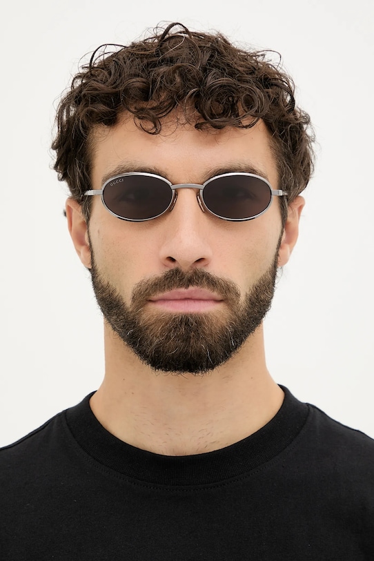 Gucci okulary przeciwsłoneczne GG1942S srebrny