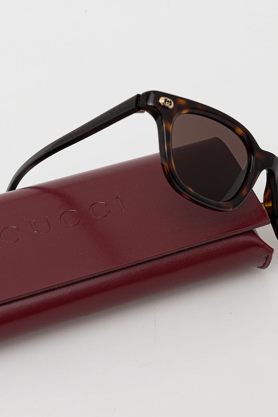 Gucci okulary przeciwsłoneczne brązowy GG1946S