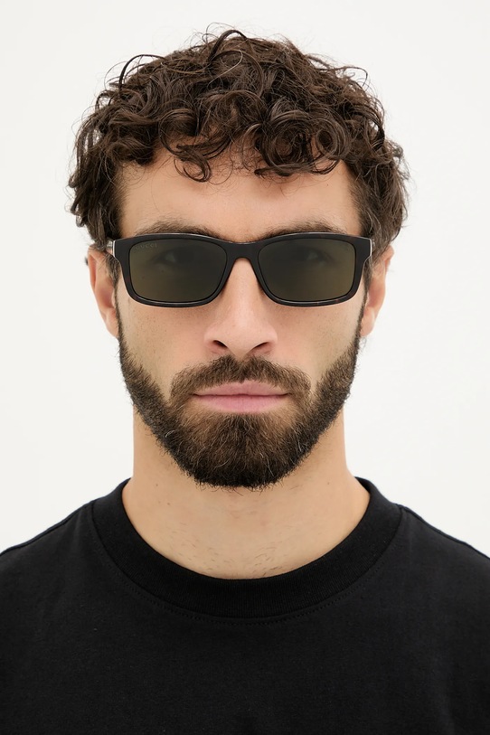 Gucci okulary przeciwsłoneczne GG1986SA brązowy