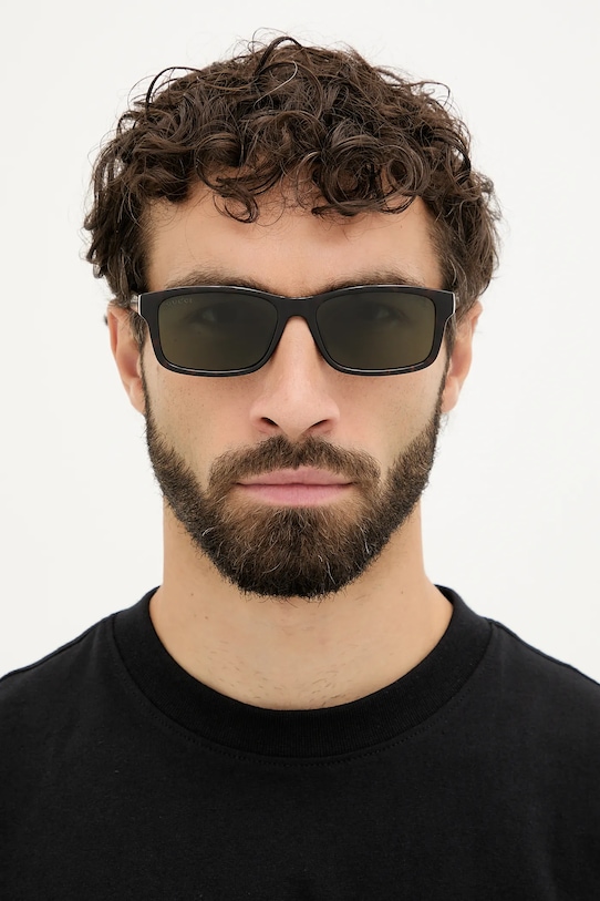 Gucci okulary przeciwsłoneczne GG1986SA brązowy