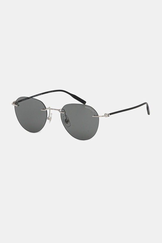 Montblanc okulary przeciwsłoneczne jednolita szary MB0428S