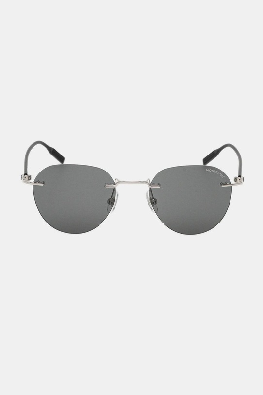 Montblanc okulary przeciwsłoneczne MB0428S szary AA00