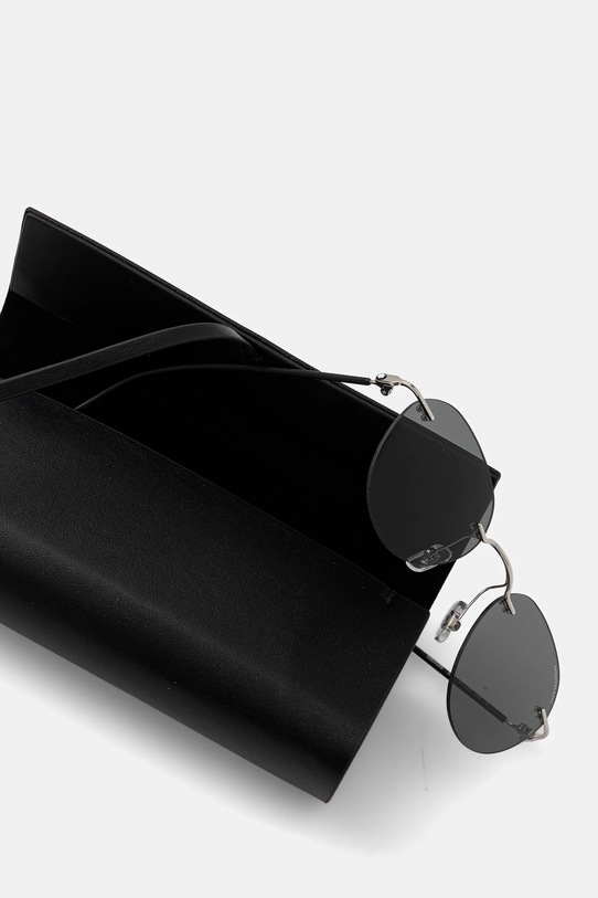 Montblanc okulary przeciwsłoneczne szary MB0428S