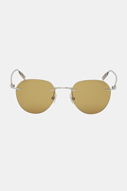 Akcesoria Montblanc okulary przeciwsłoneczne MB0428S srebrny