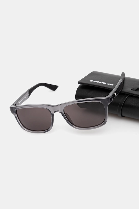 Montblanc ochelari de soare gri MB0432S