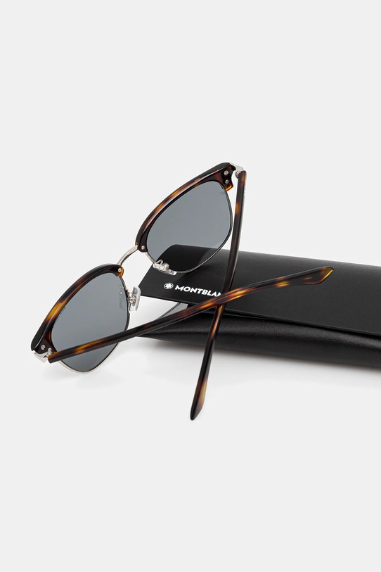 Аксессуары Солнцезащитные очки Montblanc MB0439SA коричневый