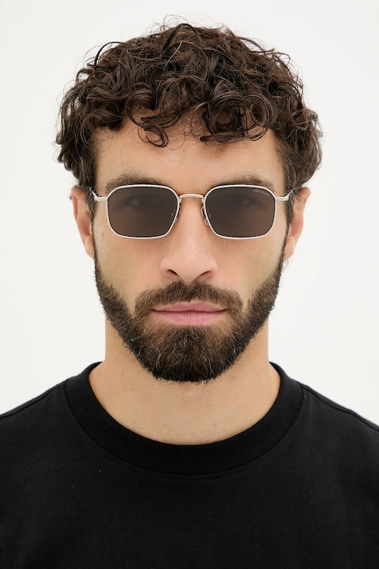 Montblanc okulary przeciwsłoneczne MB0441S srebrny