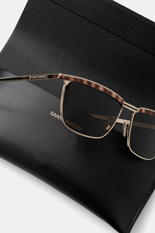 Saint Laurent okulary przeciwsłoneczne JOE złoty SL.795.JOE