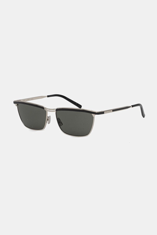 Saint Laurent okulary przeciwsłoneczne JOE jednolita srebrny SL.795.JOE