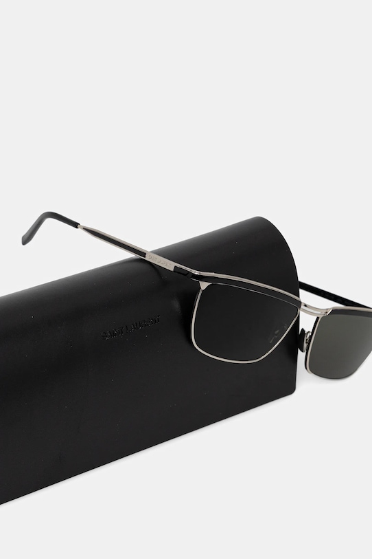 Saint Laurent okulary przeciwsłoneczne JOE srebrny SL.795.JOE