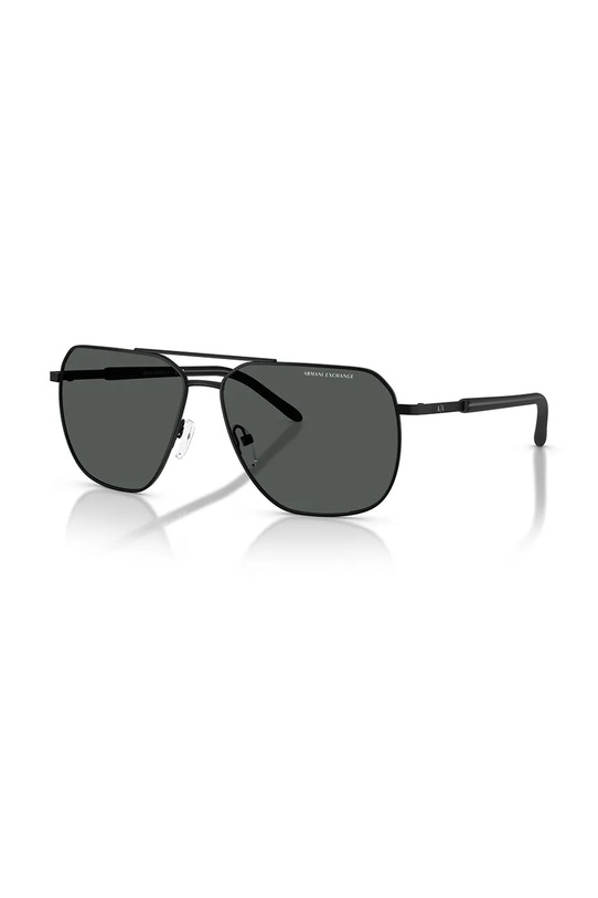 Armani Exchange okulary przeciwsłoneczne jednolita czarny 0AX2057S