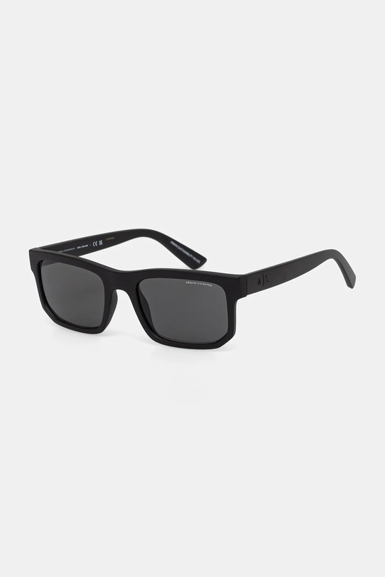 Armani Exchange okulary przeciwsłoneczne 0AX4165S.807887 czarny AA00